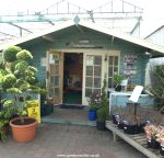 Information centre outdoors at Burston