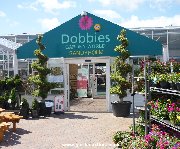 The entrance at Dobbies Garden World, Sandyholm