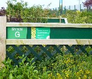 Signs in the plant area