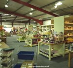 Indoor sales area at Fosseway