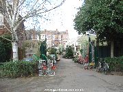 Entrance to Fulham Palace Garden Centre
