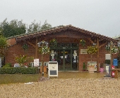 Entrance to the Grange Garden Centre