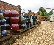 Original garden walls at Plant and Harvest Garden centre