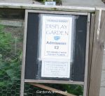 Admission prices to Avondale Nursery display garden.