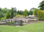 Gardens outside Russells Nurseries in Coventry