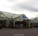 Entrance to Strikes Garden Centre, Leeds