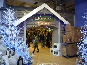 Entrance to Christmas display at Webbs Garden Centre