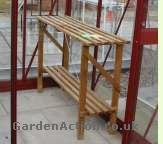 Greenhouse bench.  Click the picture to enlarge it.